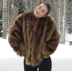 khy完売サイズ】khy faux fur coat - メルカリ