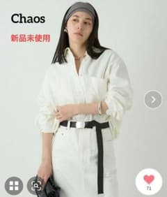 新品未使用】カオス☆2025 WHY NOT NOW プルーフデニムシャツ - メルカリ