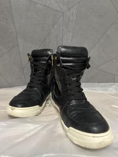 FUGA ハイカットスニーカー 本革 サイドジップ スニーカー - メルカリ