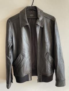 A.P.C.(アーペーセー) motoブルゾン レザージャケット S size - メルカリ