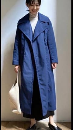 プランテーション × DESCENTE 3WAYロングコート M ネイビー - メルカリ