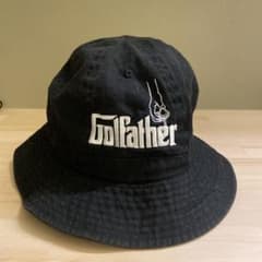 キャプテンズヘルム ゴルフ ゴルファーザーハット LARGE 黒、白セット