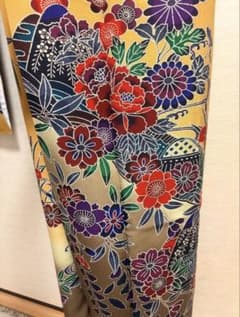 K*a様 【新品未使用品】紅型 振袖 長襦袢＋袋帯(使用品)セット