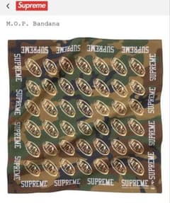 Supreme M.O.P. Bandana（エムオーピーバンダナ） - メルカリ