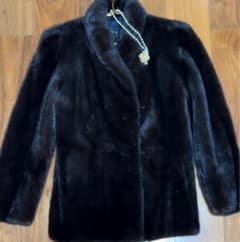 Pierre BalmainミンクファーコートBLACKGLAMA 逆毛仕上げ - メルカリ