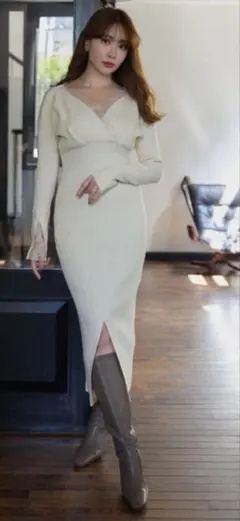 2026年最新】LACE trimmed knit dressの人気アイテム - メルカリ