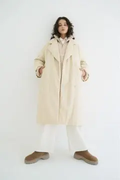 2025年最新】CLANE カラー：ベージュ系 ロングコートの人気アイテム
