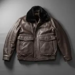 ART GLENHILL レザー A-2 フライトジャケット 短丈 Y2K 本革 - メルカリ