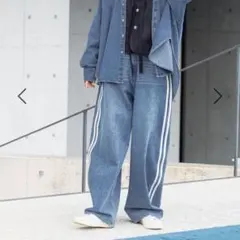 2026年最新】ラインデニムパンツ ニコアンドの人気アイテム - メルカリ