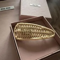 2026年最新】miu miu バレッタの人気アイテム - メルカリ