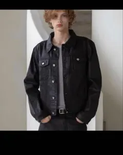 DECOROSO デニムジャケット コーティングブラック サイズ01 - メルカリ