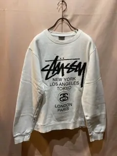 2026年最新】stussy スウェット ワールドツアーの人気アイテム - メルカリ