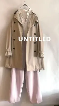 2026年最新】untitled スプリングコートの人気アイテム - メルカリ