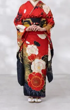 2026年最新】振袖 フルセット 黒の人気アイテム - メルカリ