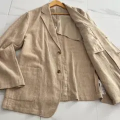 MUJI Labo 紳士 ユニフォーム素材で作ったブレザー ブラウン L - メルカリ