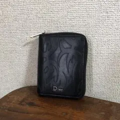 Dior homme 18AW トライバル柄 レザー ラウンドジップ 財布 - メルカリ