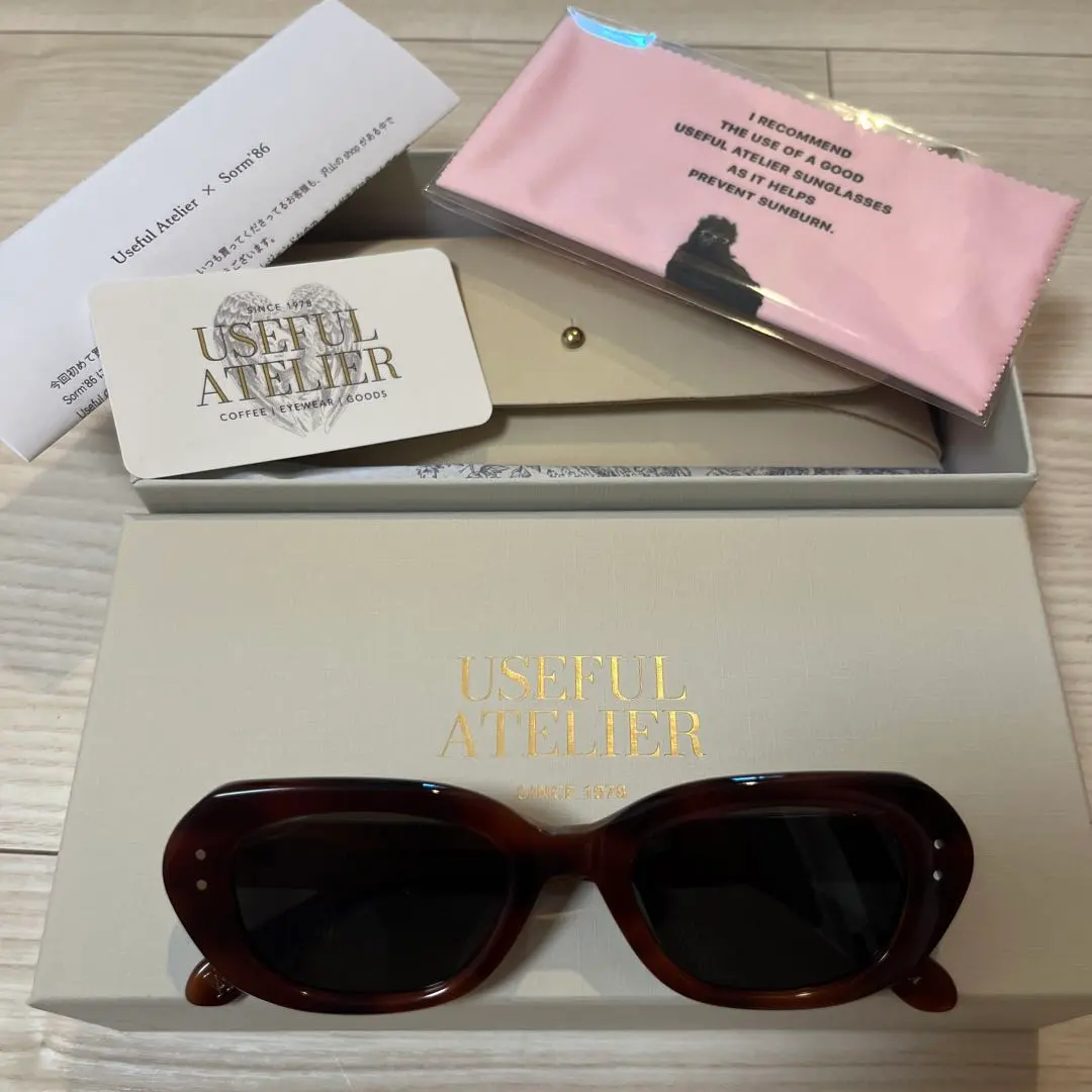 USEFUL ATELIER×Sorm'86 サングラス ベッコウハーモス