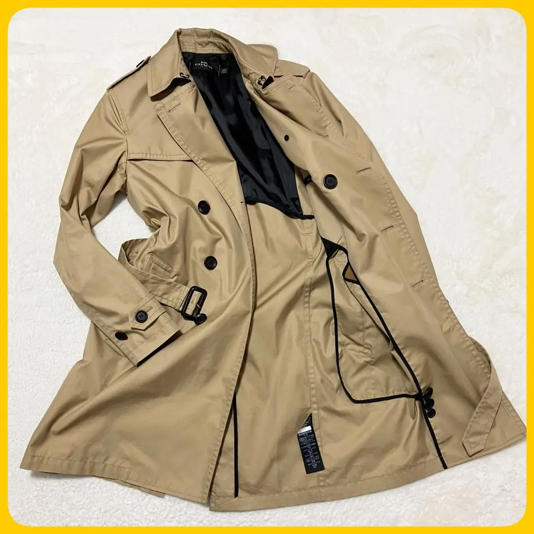 2026年最新】COACH カラー：ベージュ系 トレンチコートの人気アイテム