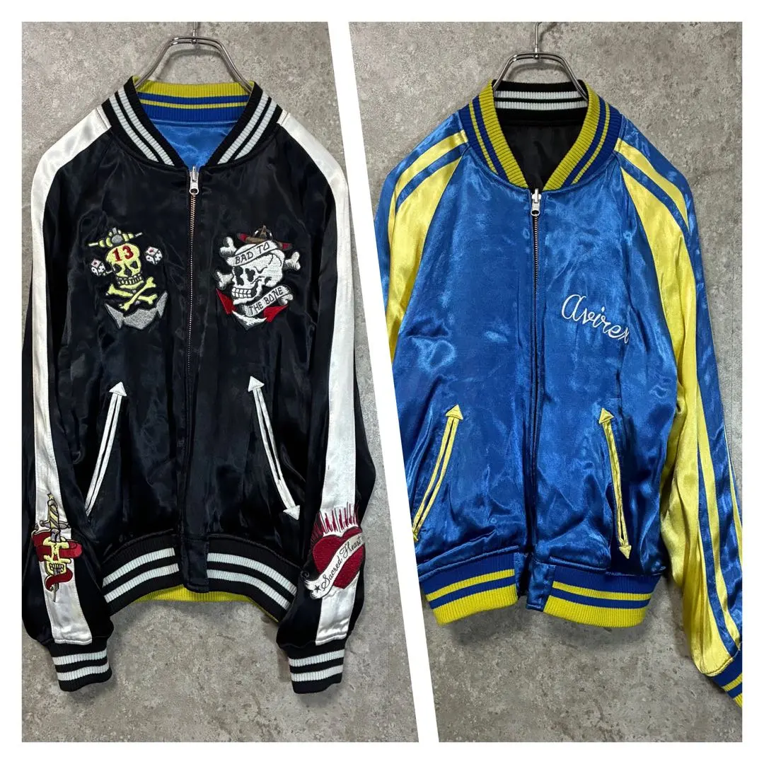 2026年最新】AVIREX 素材：サテン スカジャンの人気アイテム - メルカリ