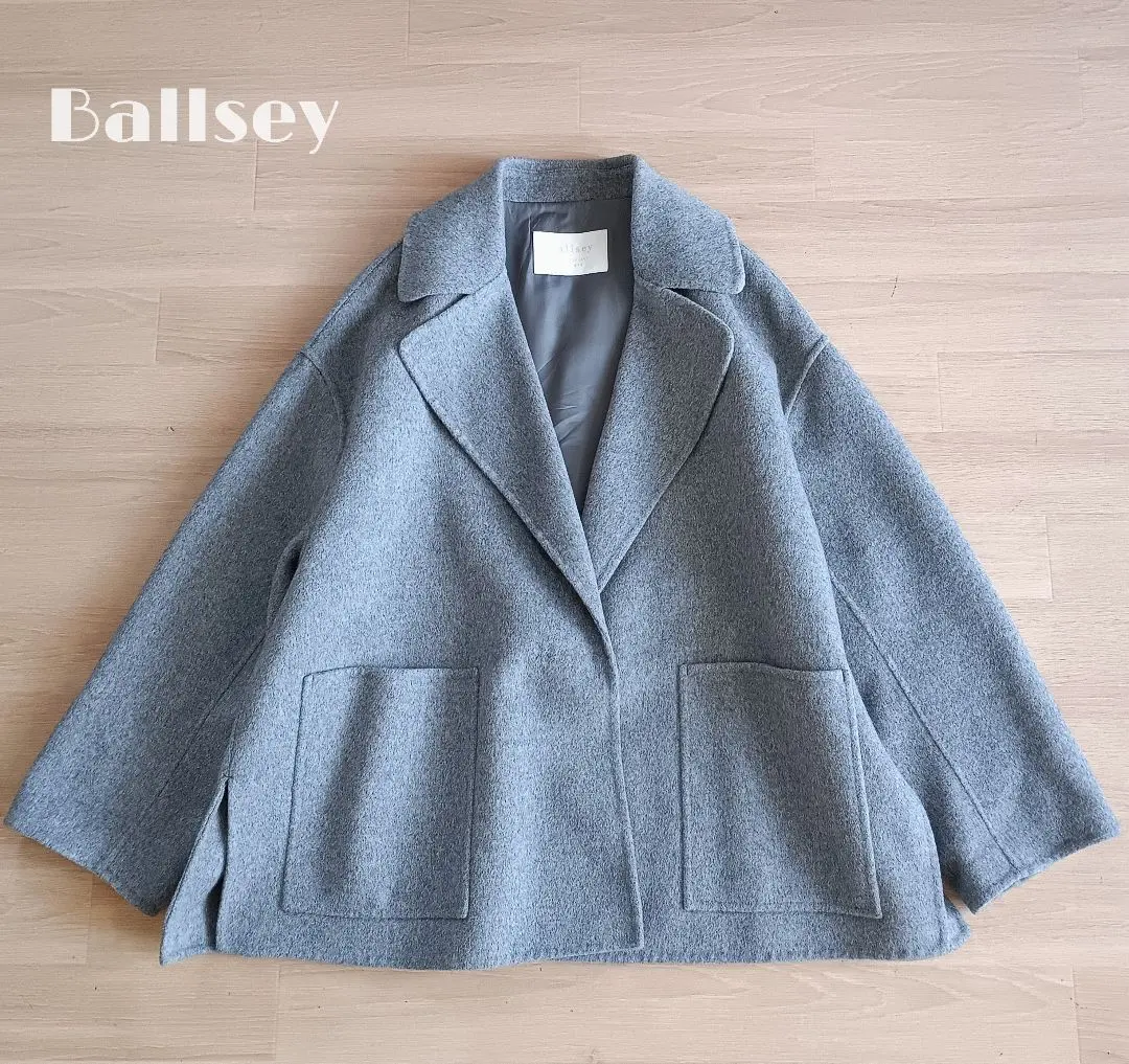 2026年最新】BALLSEY プレミアムウールリバー ノーカラーコートの人気