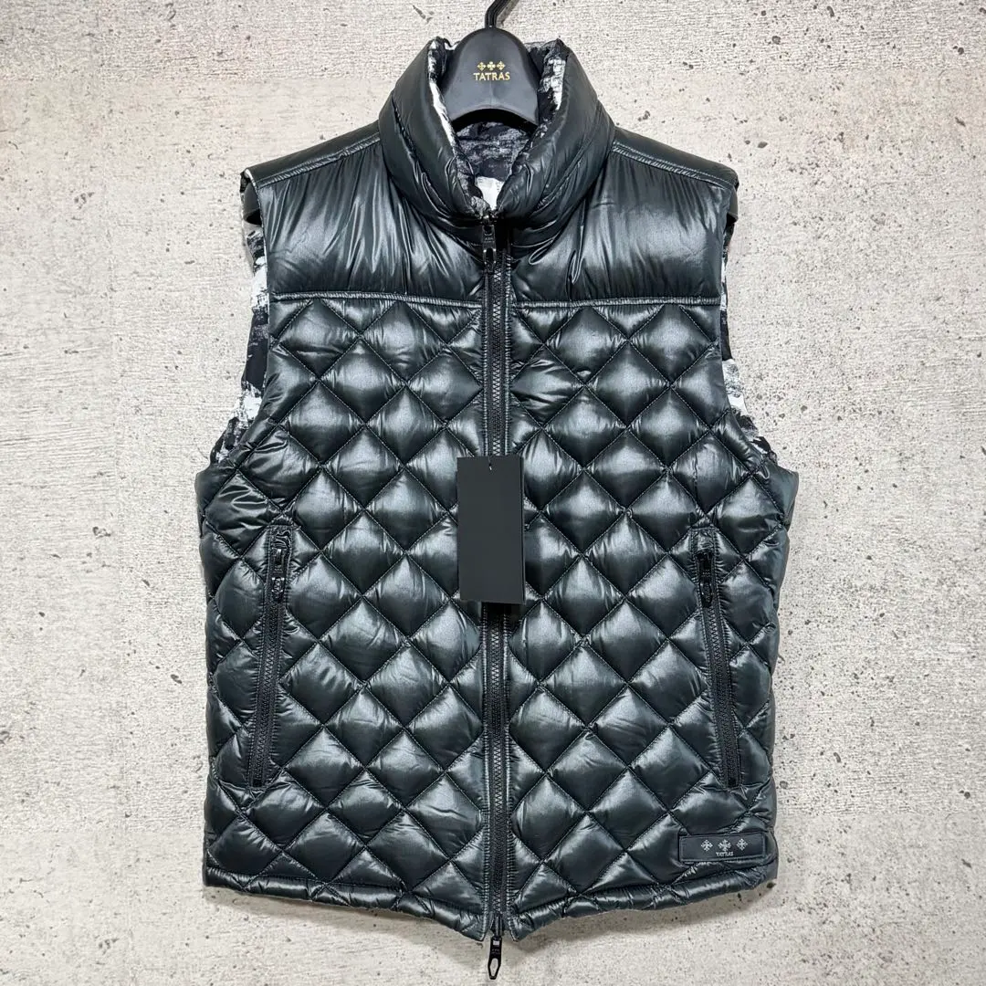 2026年最新】TATRAS カラー：グレイ系 ダウンベスト・キルティング