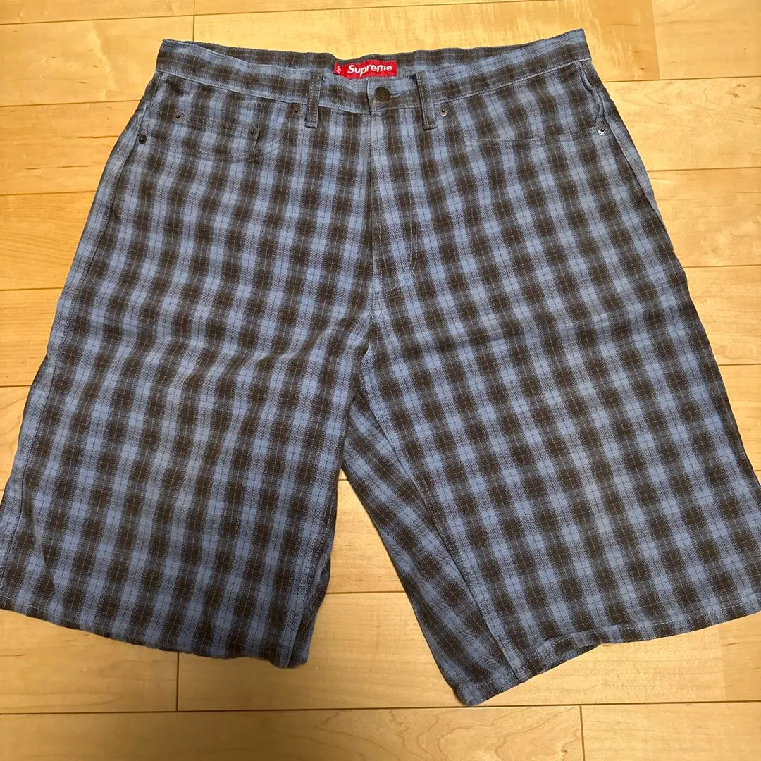 2026年最新】supreme plaid baggy shortsの人気アイテム - メルカリ