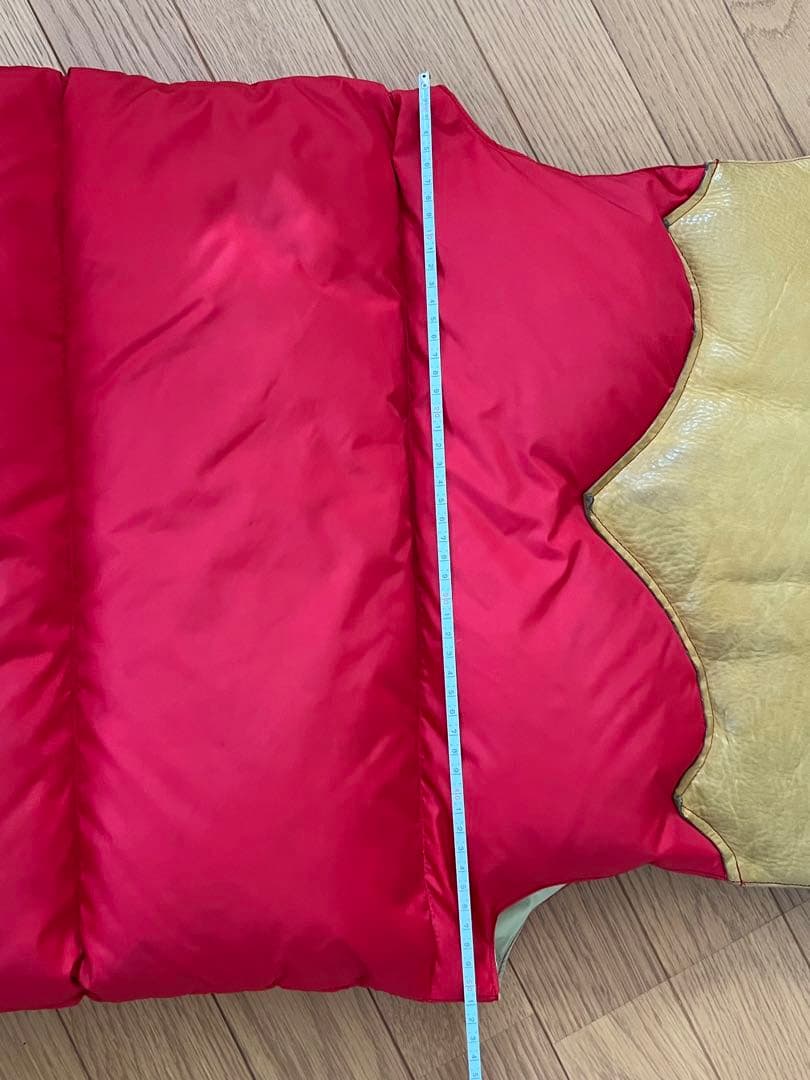 ✓ 70s オリジナル ロッキーマウンテン ダウンベスト当時モノ 穴無赤