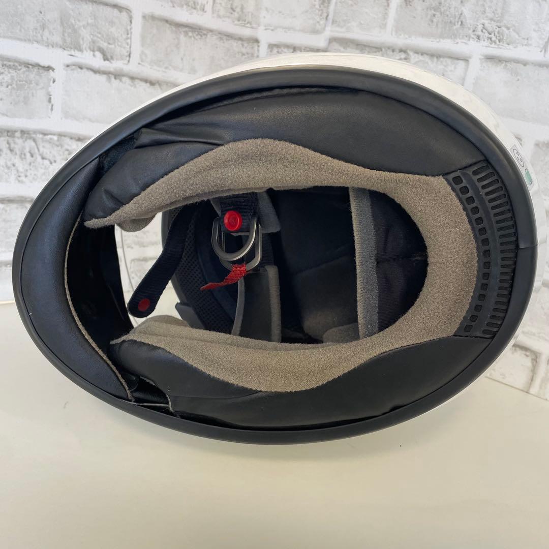 【Arai 】アライ　クワンタム-Ｊ　フルフェイスヘルメット 57.58cm 白