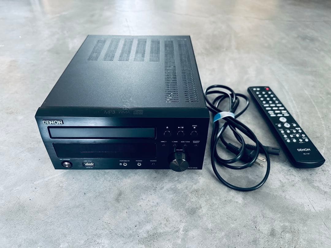 DENON CDコンポ RCD-M38 - メルカリ