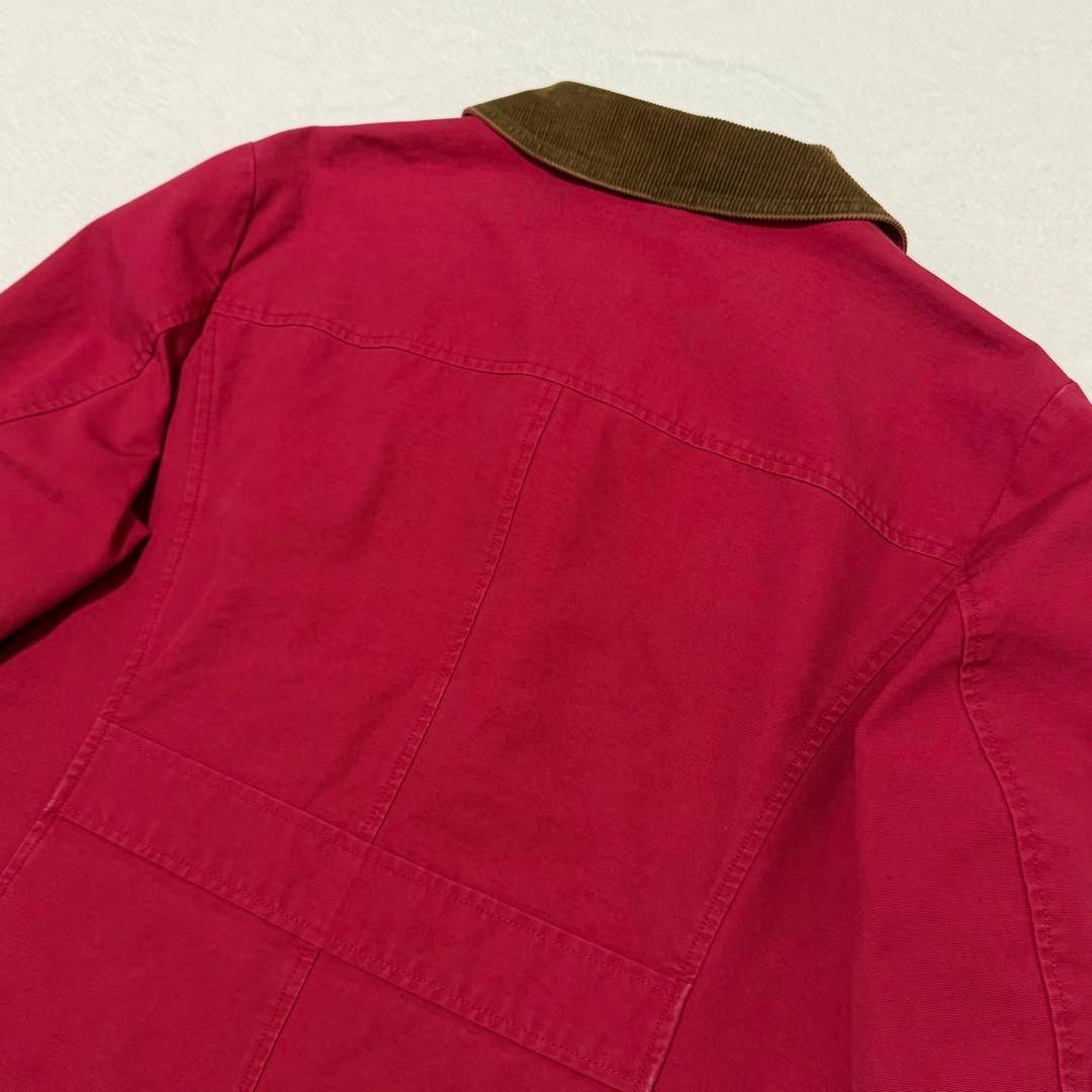 【L.L.Bean】希少　00s ハンティングジャケット　木タグ　レッド系
