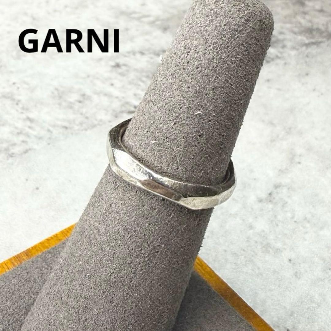 GARNI クロッケリーナローリング 11号 ガルニ シルバー925 GARNI - 【取り寄せ】クロッケリー リング / Crockery Ring / シルバー