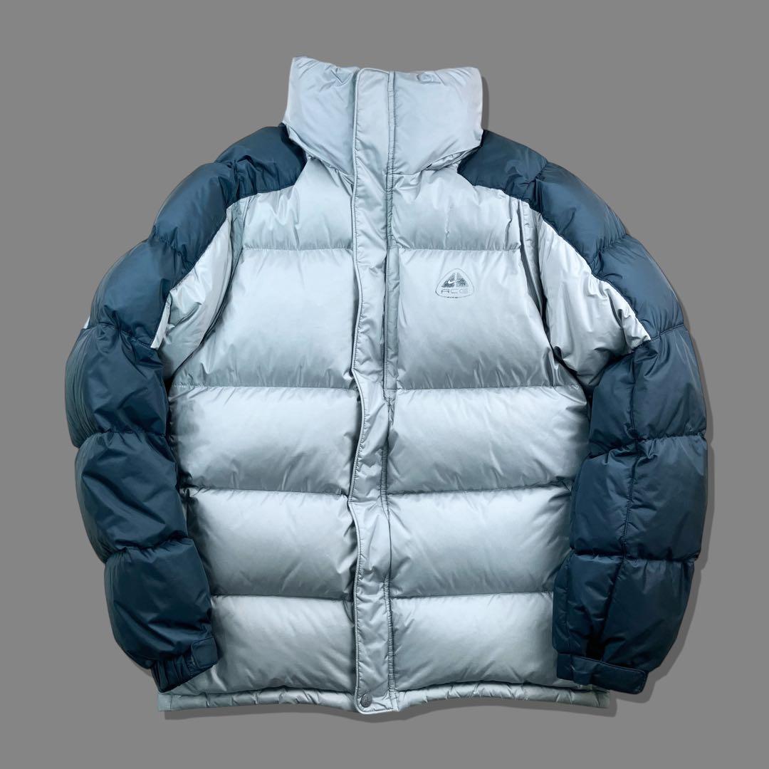 00s Y2K NIKE ACG ナイキ ツートンダウンジャケット パファー - メルカリ