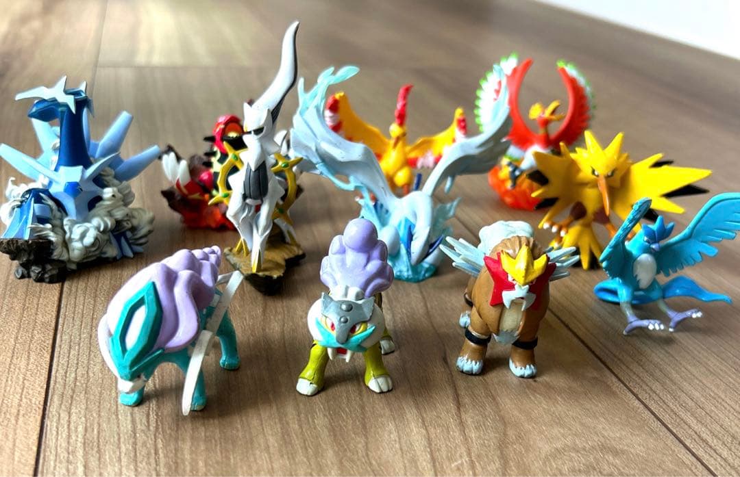 レア】【廃盤品】初期ポケモン モンコレ 伝説 11体 - メルカリ