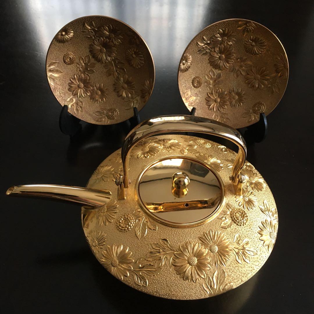 屠蘇器セット 金メッキ 銚子 盃 お屠蘇 屠蘇器 - メルカリ