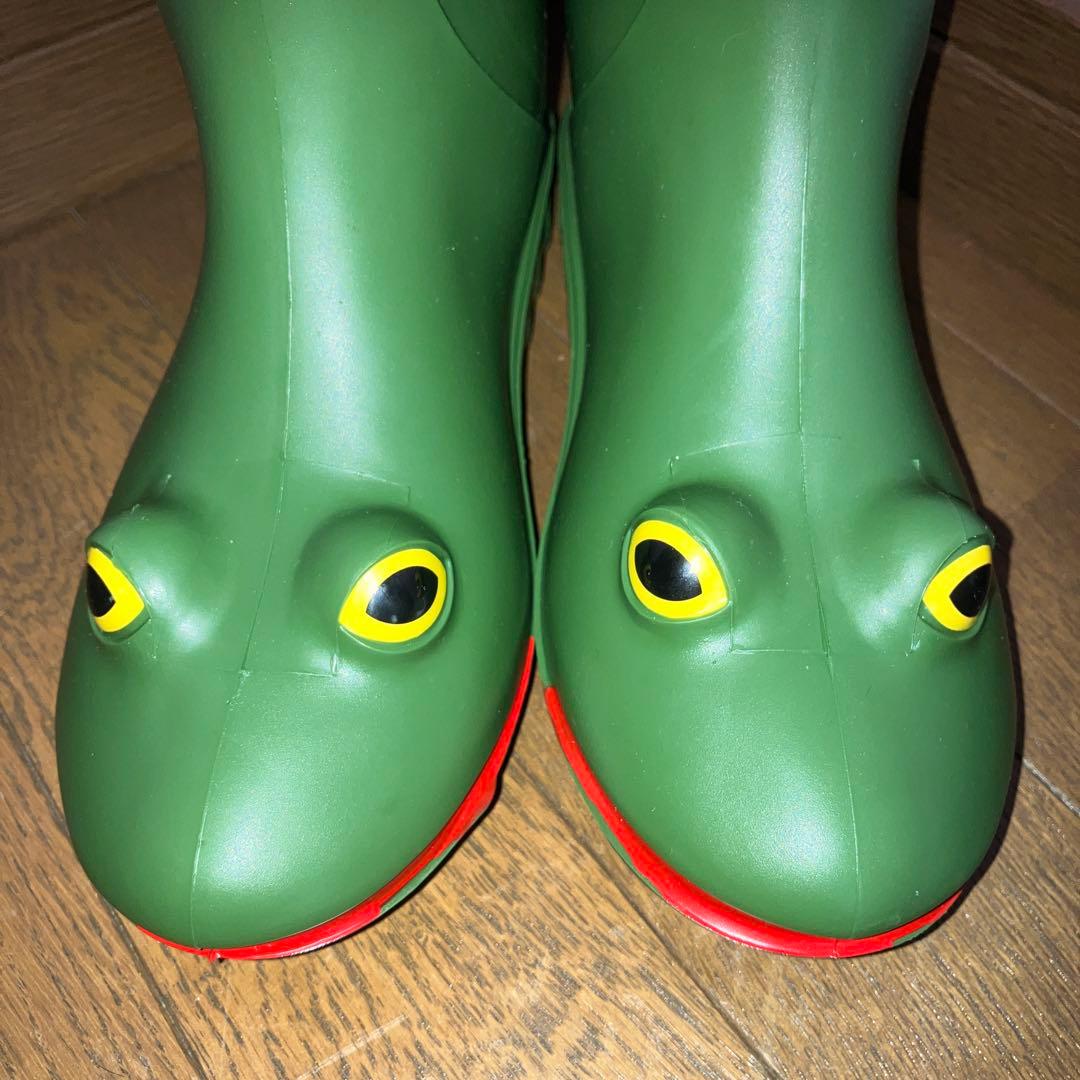 新品 Wellipets ウェリペッツ 廃盤 カエル レインブーツ 21.5cm - メルカリ