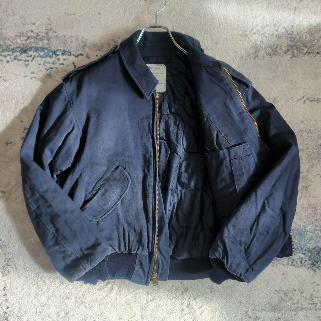 80s ALPHA アルファ セキュリティジャケット A-2 USA製 短丈 - メルカリ