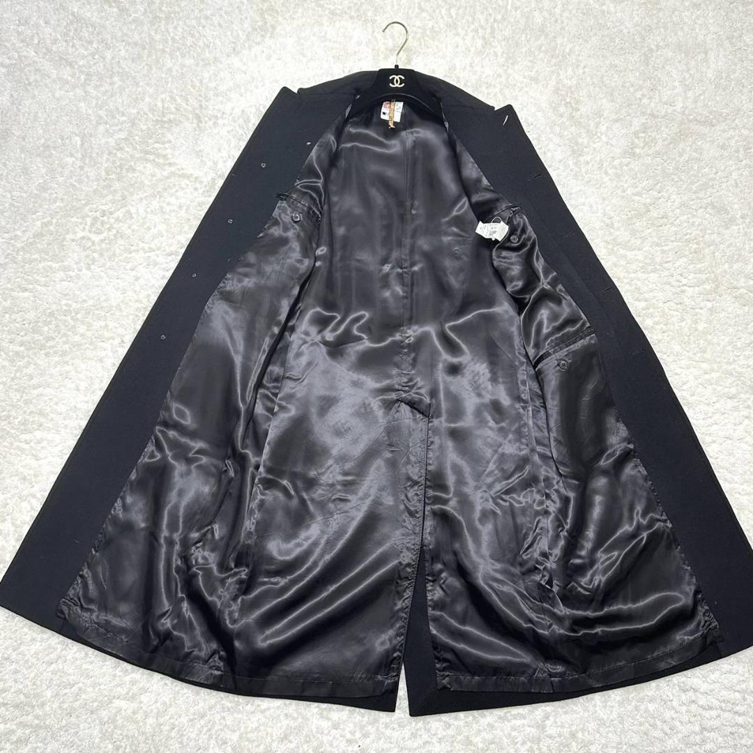 希少】AURALEE 21AW カシミヤウールモッサステンカラーコート 0 黒