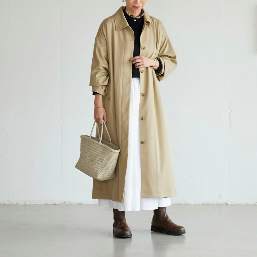 北欧暮らしの道具店「こんなの欲しいを、詰め込んで」着こなしきまるトレンチコート 21b31591f1d7cb1d72d08275e8c1ef