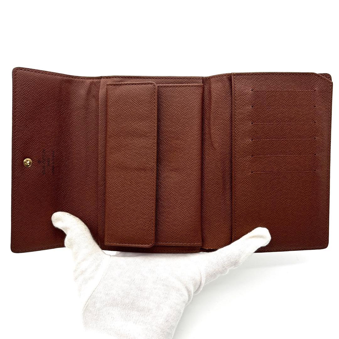 ✨ルイヴィトン ポルトトレゾール エテュイパピエ モノグラム 三つ折り