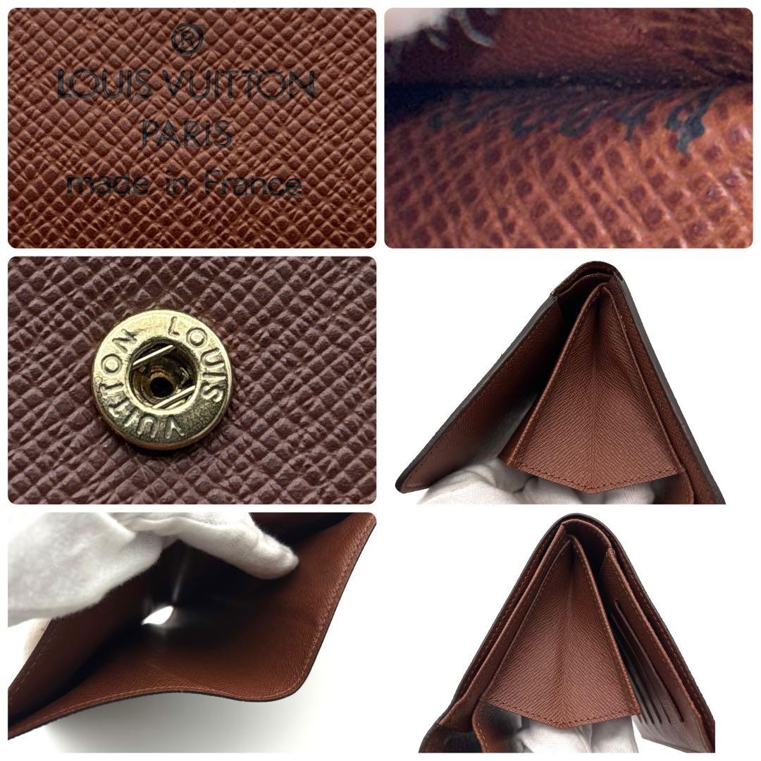 ✨ルイヴィトン ポルトトレゾール エテュイパピエ モノグラム 三つ折り