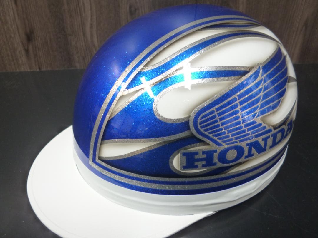 送料込！！カスタムコルク半　ホンダ　ファイヤーラメ最安値224 送料込み カスタムコルク半 ホンダ ファイヤー 赤銀ラメ 最安値202