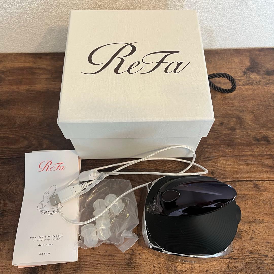 ReFa リファビューテック ヘッドスパ(ブラック) - メルカリ