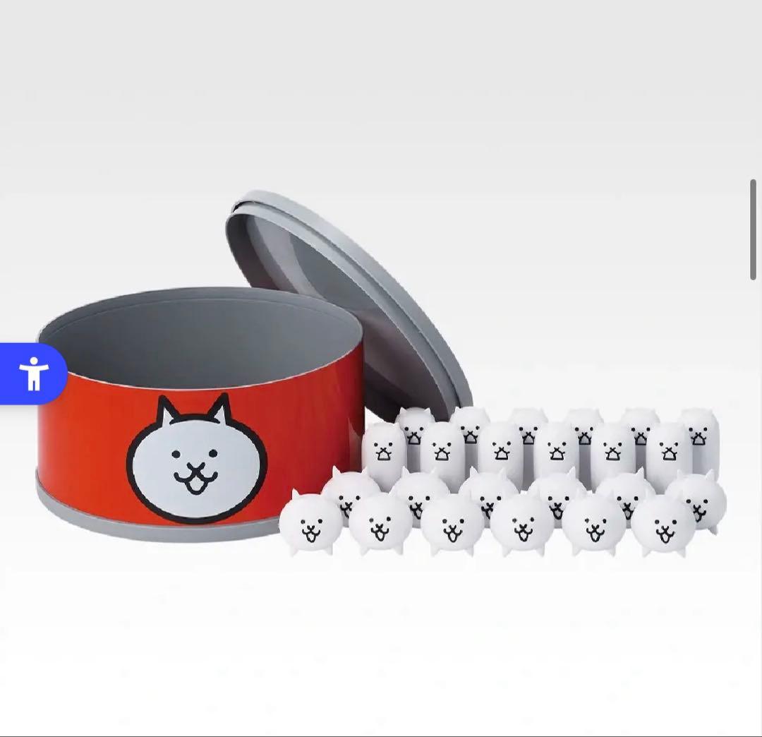 にゃんこ大戦争 一番くじ D賞 ネコカン型ケース付きミニフィギュア24