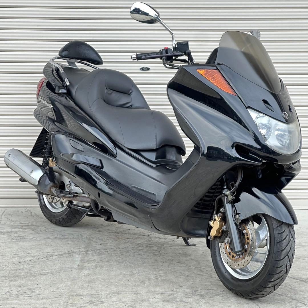 茨城 ヤマハ マジェスティ250 SG03J 人気の黒 ノーマル車 美車 - メルカリ