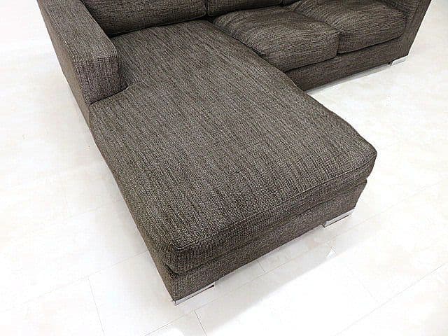 展示品 TIME＆STYLE/タイム＆スタイル フェザークッションカウチソファ