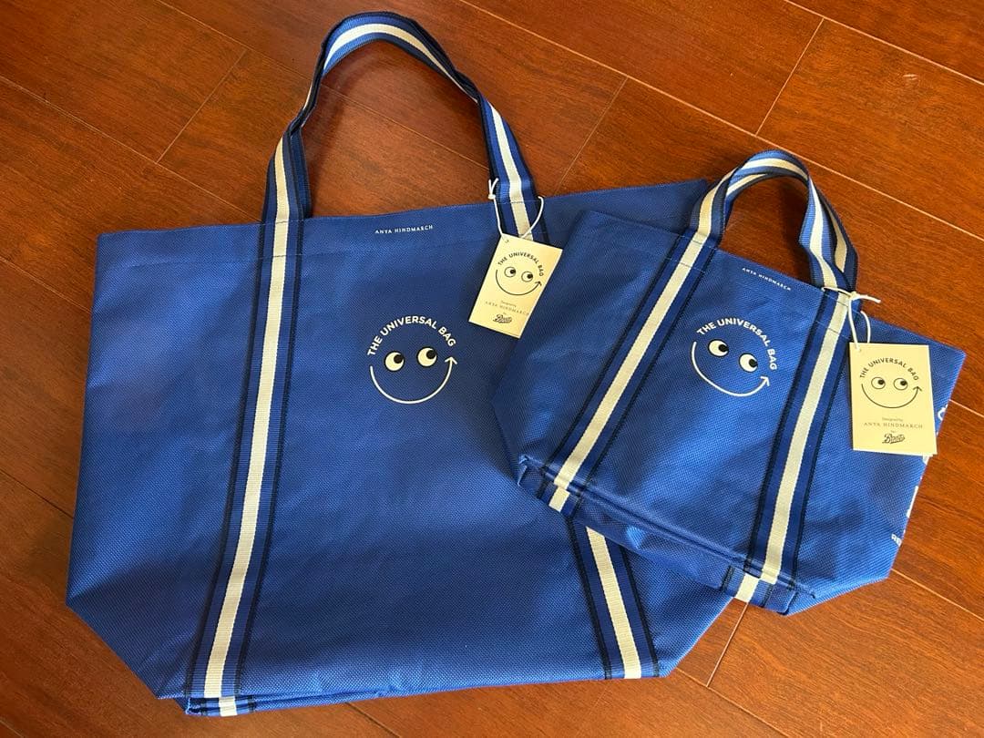 アニヤハインドマーチ】×boots エコバッグ 大小2点セット - メルカリ
