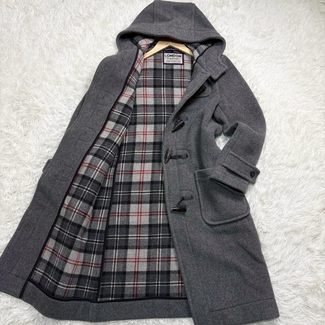 別注 LONDON TRADITION ダッフルコート フード M相当 38 LONDON Tradition（ロンドントラディション） ダッフルコート 38