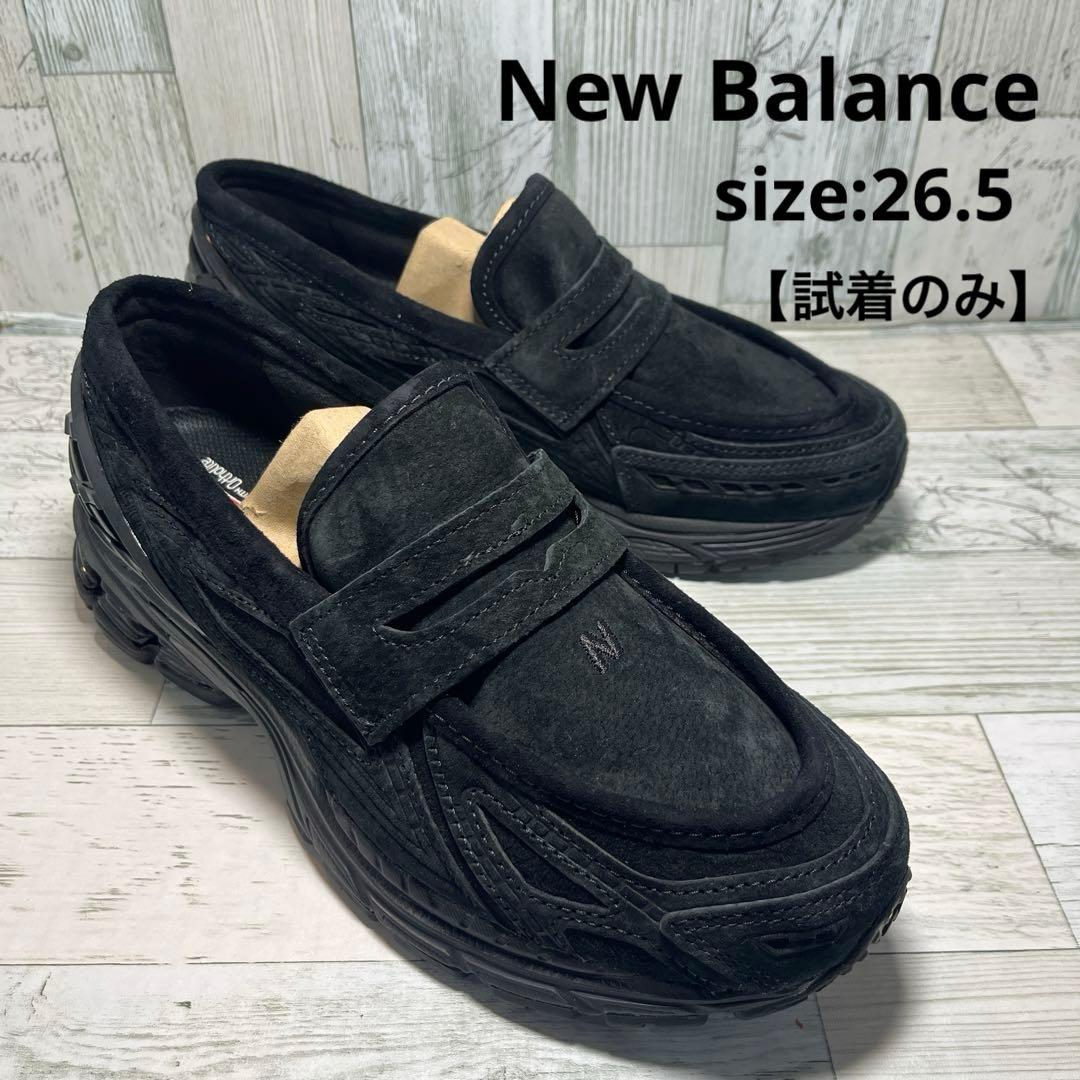 New Balance ニューバランス ローファー 1906l スエード 黒 - メルカリ