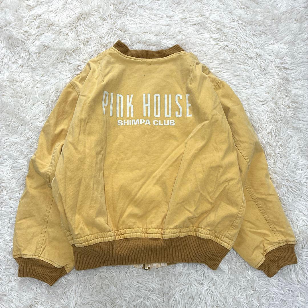 希少】90s ピンクハウス SHIMPA CLUB バックロゴ ブルゾン - メルカリ