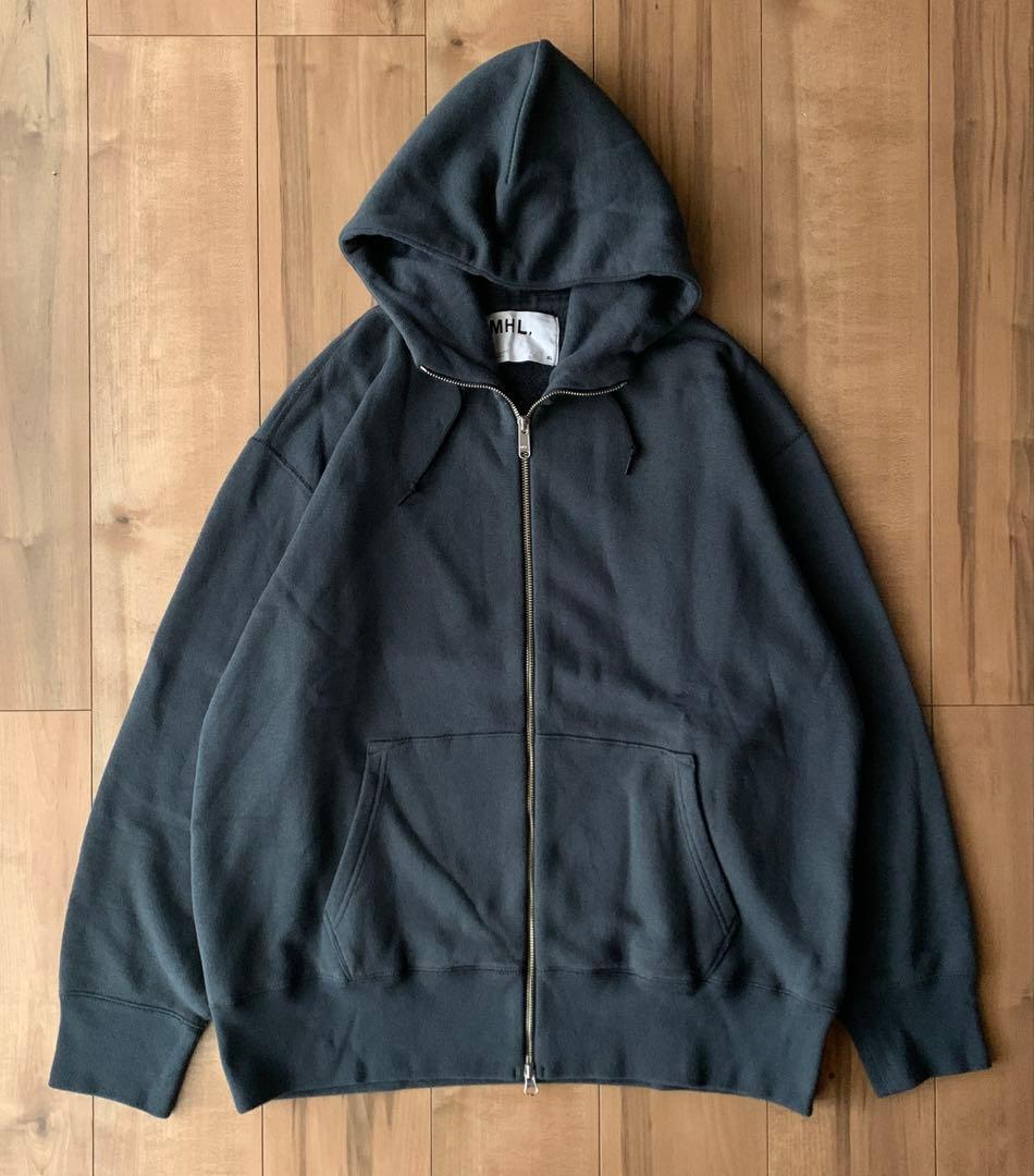 MHL マーガレットハウエル ループウィラー スウェットパーカー XL